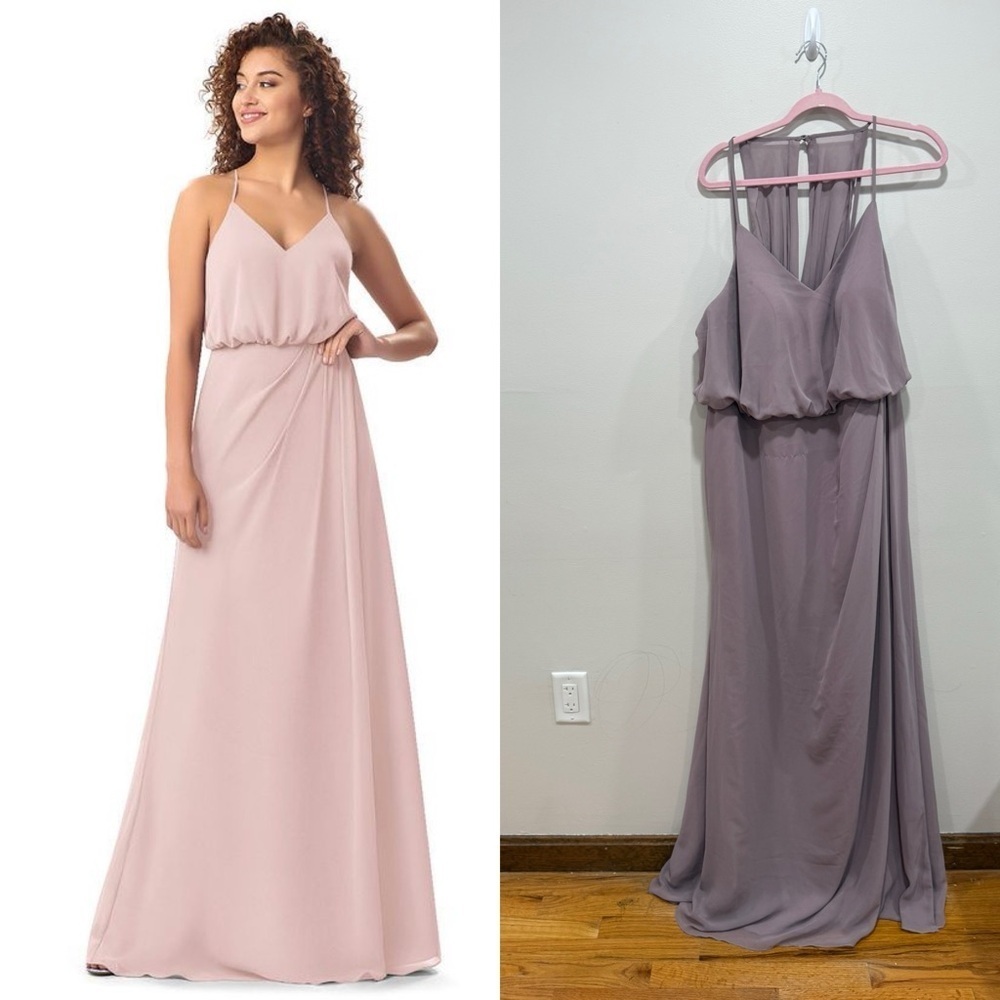 Azazie Patricia dusk bridesmaid dress A18